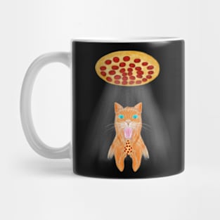 Cat pizza lover Mug